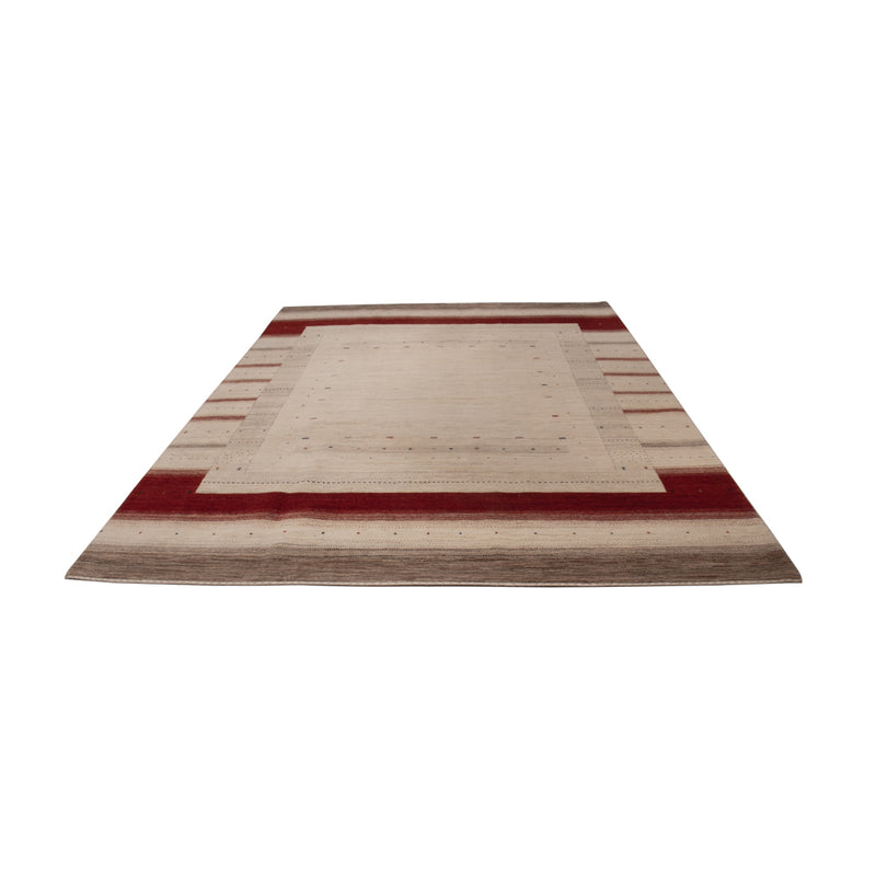 Gabbeh Rug - Loribaft Indus - 357 x 244 cm - beige