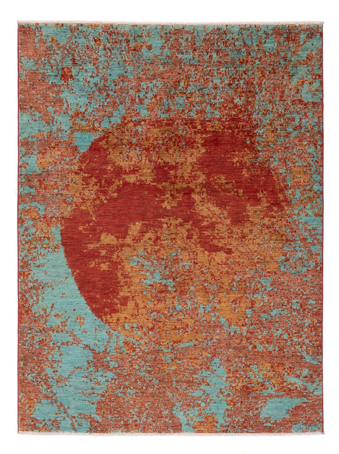 Designer Rug - 201 x 155 cm - multicolored