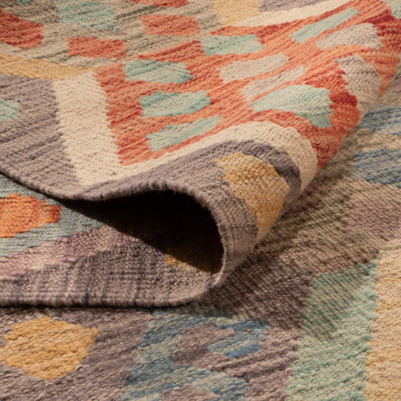 Kelim Rug - Splash - 294 x 252 cm - multicolored