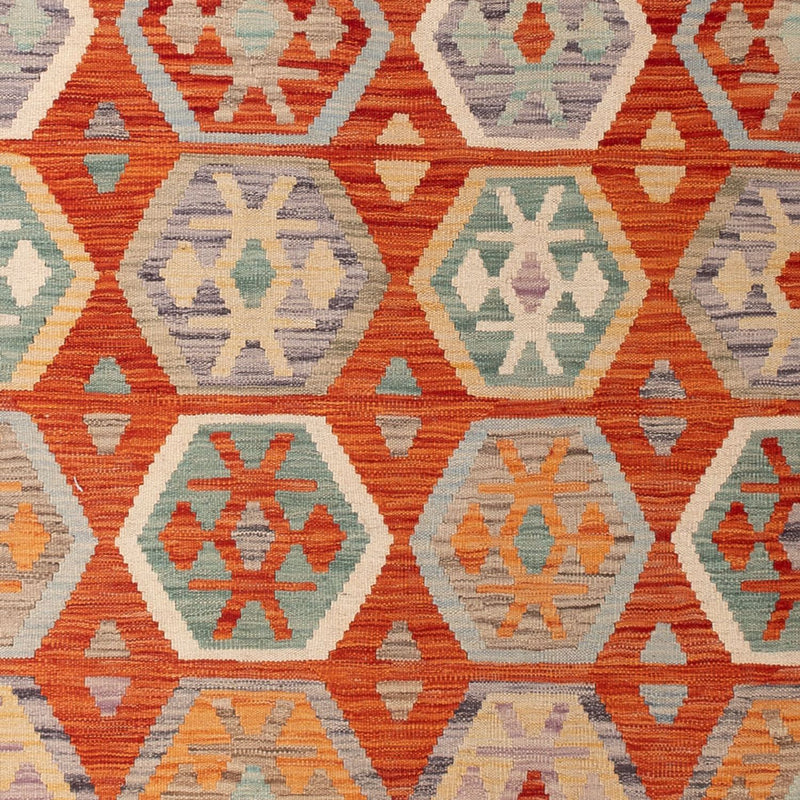 Kelim Rug - Splash - 298 x 206 cm - multicolored