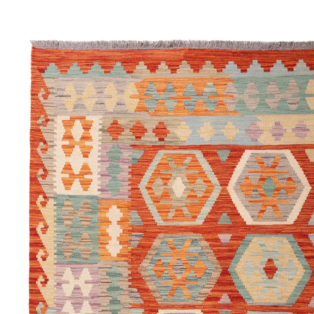 Kilim Maimana Rug 206x298cm - Wool Rug