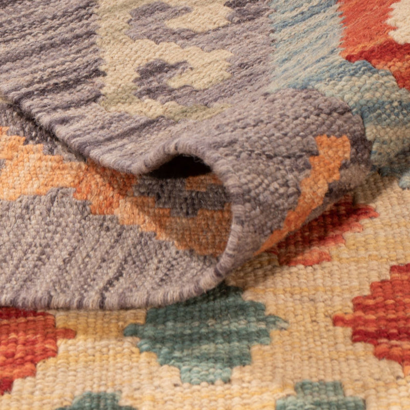 Kelim Rug - Splash - 293 x 193 cm - multicolored