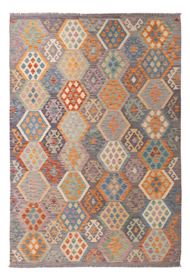 Kelim Rug - Splash - 297 x 204 cm - multicolored