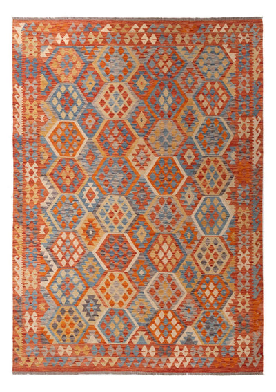 Kilim Maimana Rug 203x292cm - Wool Rug - multicolored