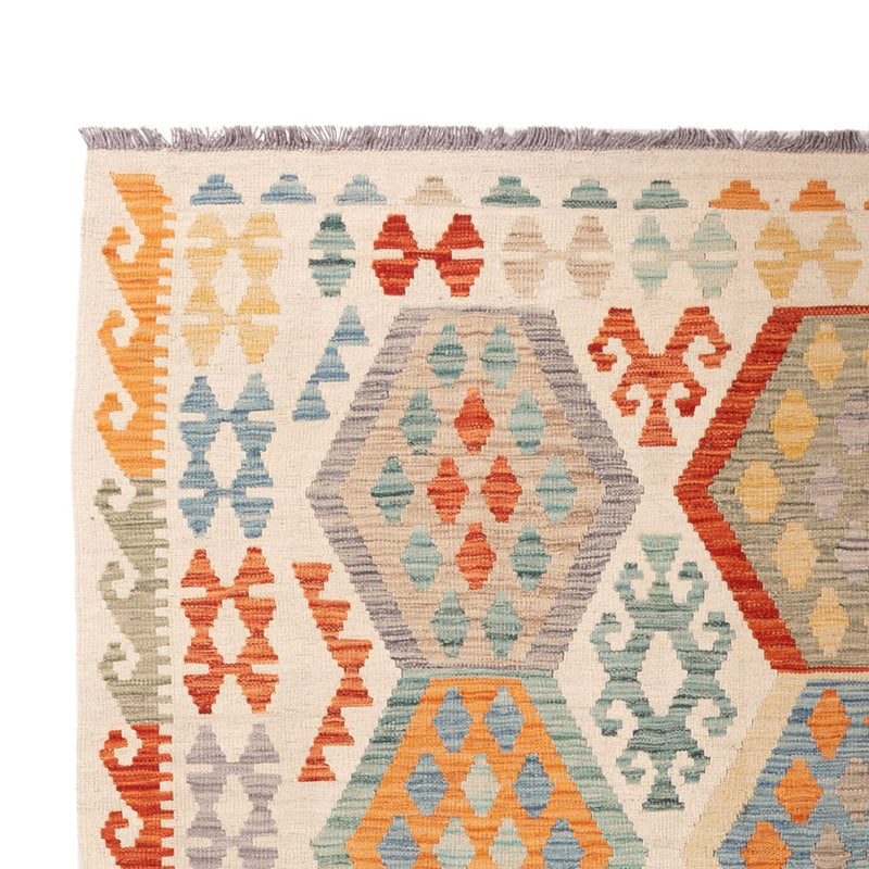 Kelim Rug - Splash - 310 x 193 cm - multicolored