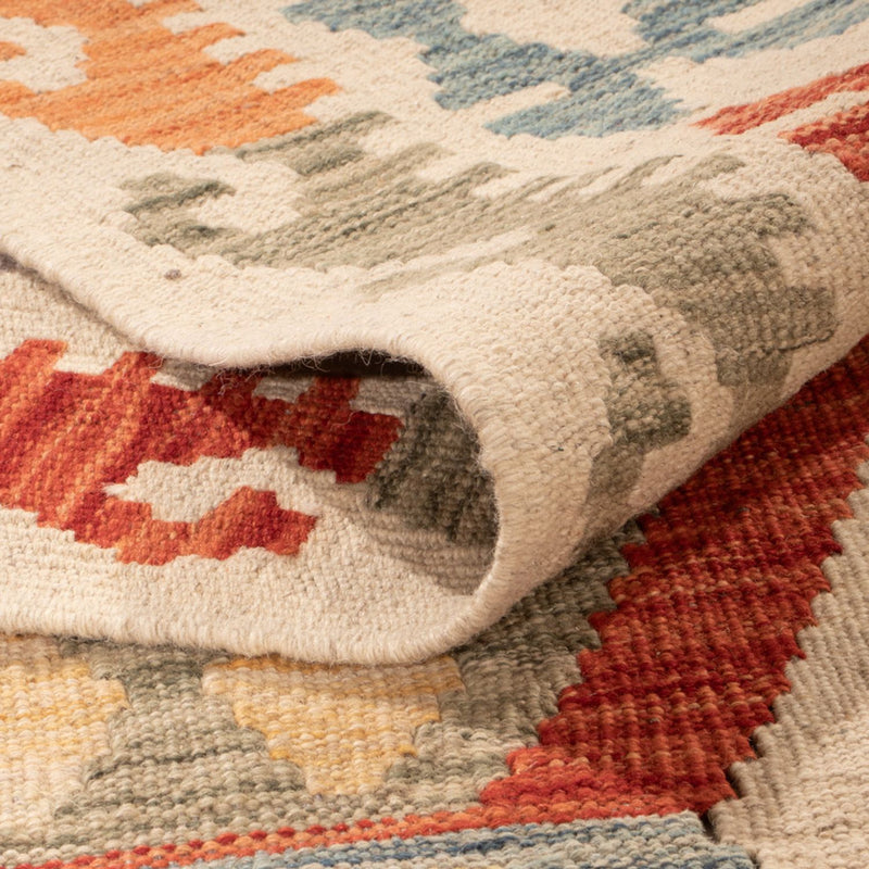 Kelim Rug - Splash - 310 x 193 cm - multicolored