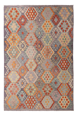 Kelim Rug - Splash - 300 x 202 cm - multicolored