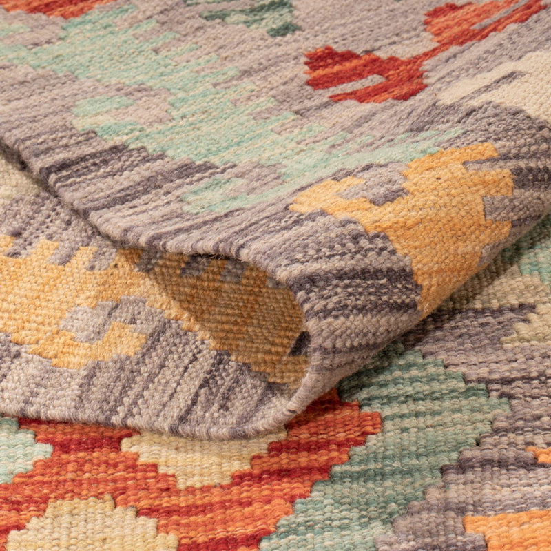 Kelim Rug - Splash - 296 x 200 cm - multicolored