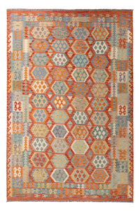 Kelim Rug - Splash - 295 x 200 cm - multicolored