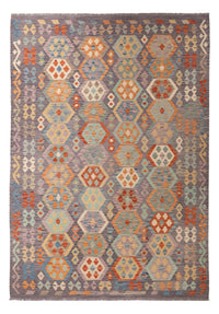 Kelim Rug - Splash - 296 x 205 cm - multicolored