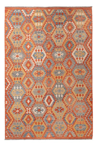 Kelim Rug - Splash - 303 x 203 cm - multicolored