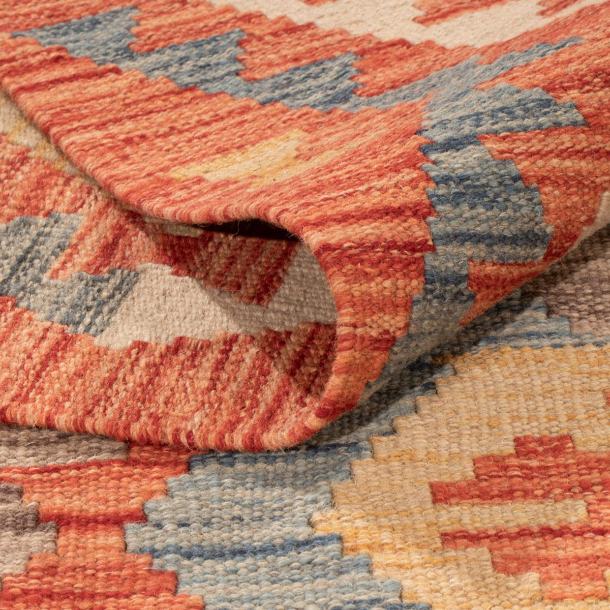 Kelim Rug - Splash - 303 x 203 cm - multicolored