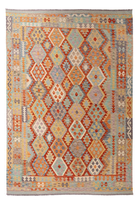 Kelim Rug - Splash - 299 x 209 cm - multicolored