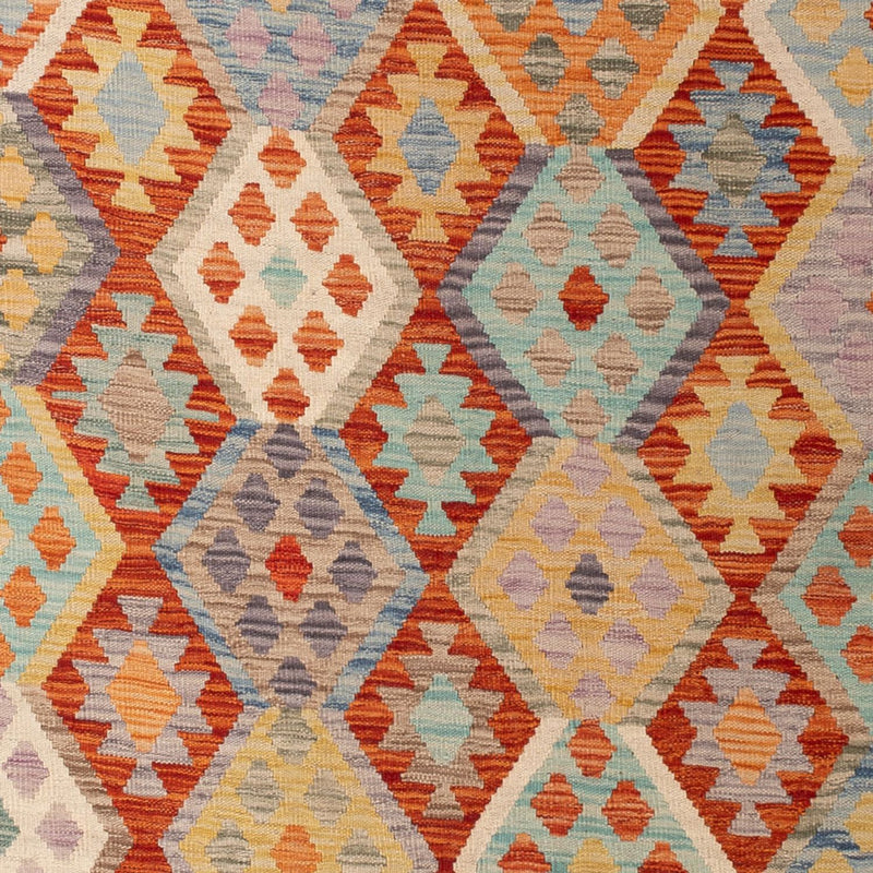 Kelim Rug - Splash - 299 x 209 cm - multicolored