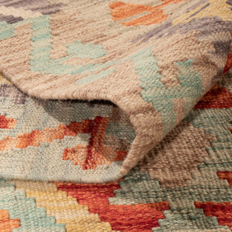 Kelim Rug - Splash - 299 x 209 cm - multicolored