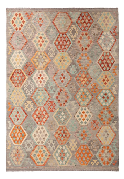 Kilim Maimana Rug 202x288cm - Wool Rug - multicolored