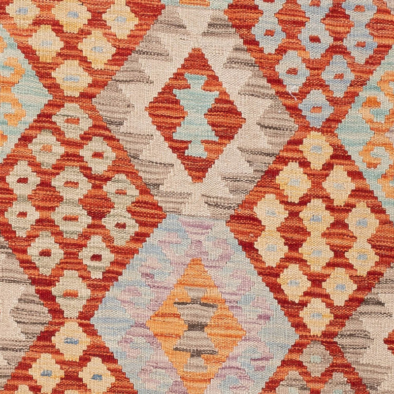 Kelim Rug - Splash - 187 x 127 cm - multicolored