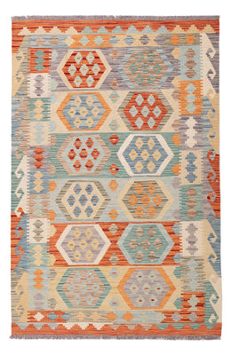 Kelim Rug - Splash - 187 x 119 cm - multicolored