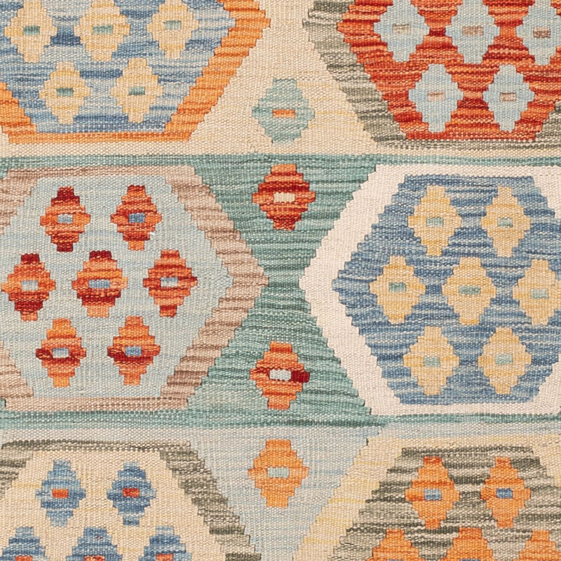 Kelim Rug - Splash - 187 x 119 cm - multicolored