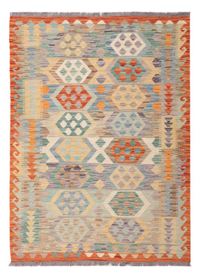 Kelim Rug - Splash - 179 x 126 cm - multicolored
