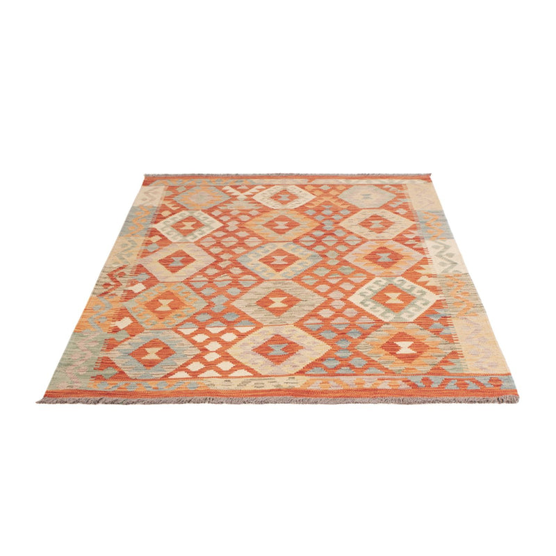 Kelim Rug - Splash - 176 x 125 cm - multicolored