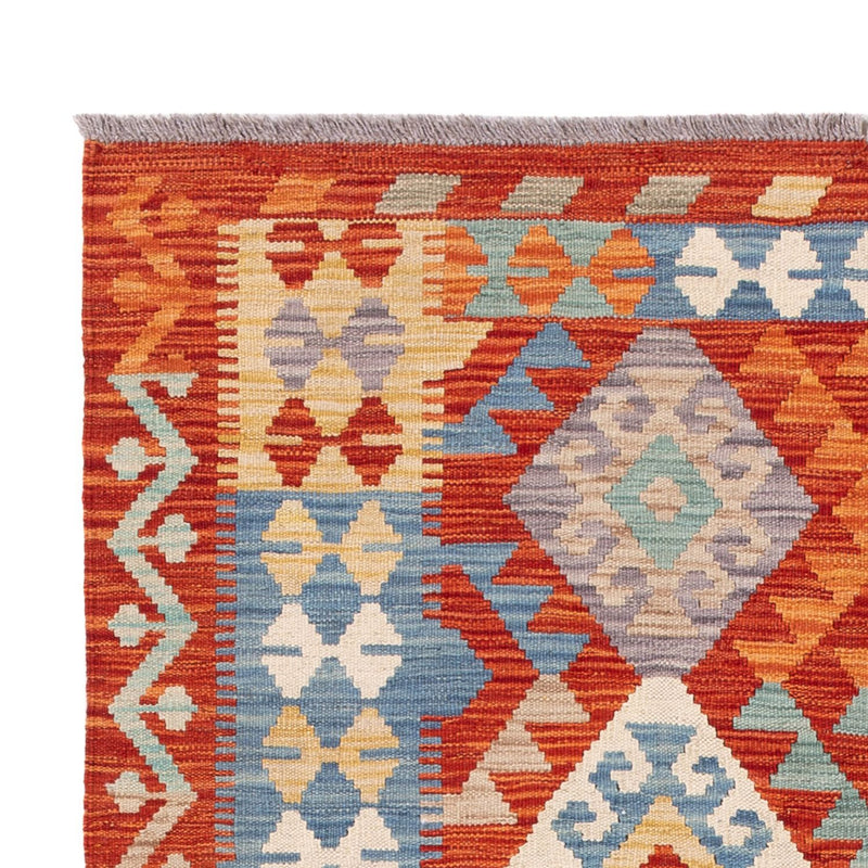 Kelim Rug - Splash - 174 x 126 cm - multicolored