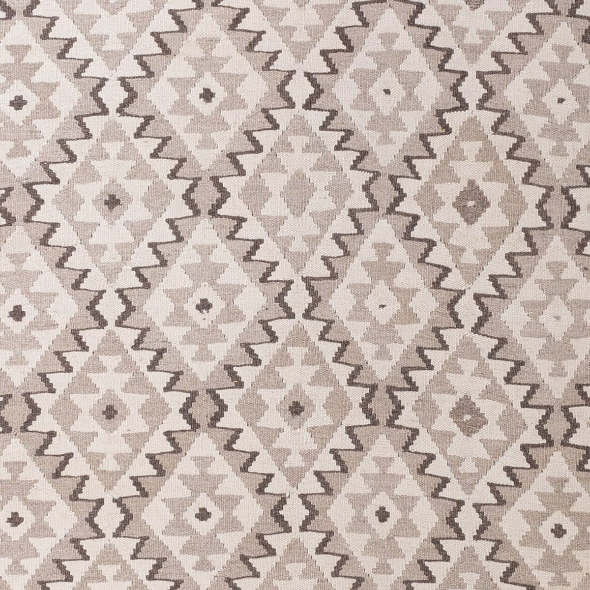 Kelim Rug - Splash - 291 x 208 cm - light grey