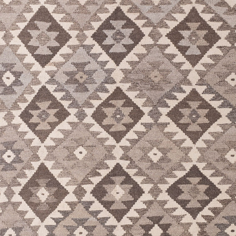 Kelim Rug - Splash - 293 x 198 cm - light grey