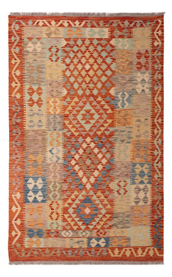 Kelim Rug - Splash - 200 x 122 cm - multicolored