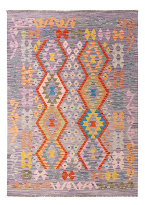 Kelim Rug - Splash - 187 x 134 cm - multicolored