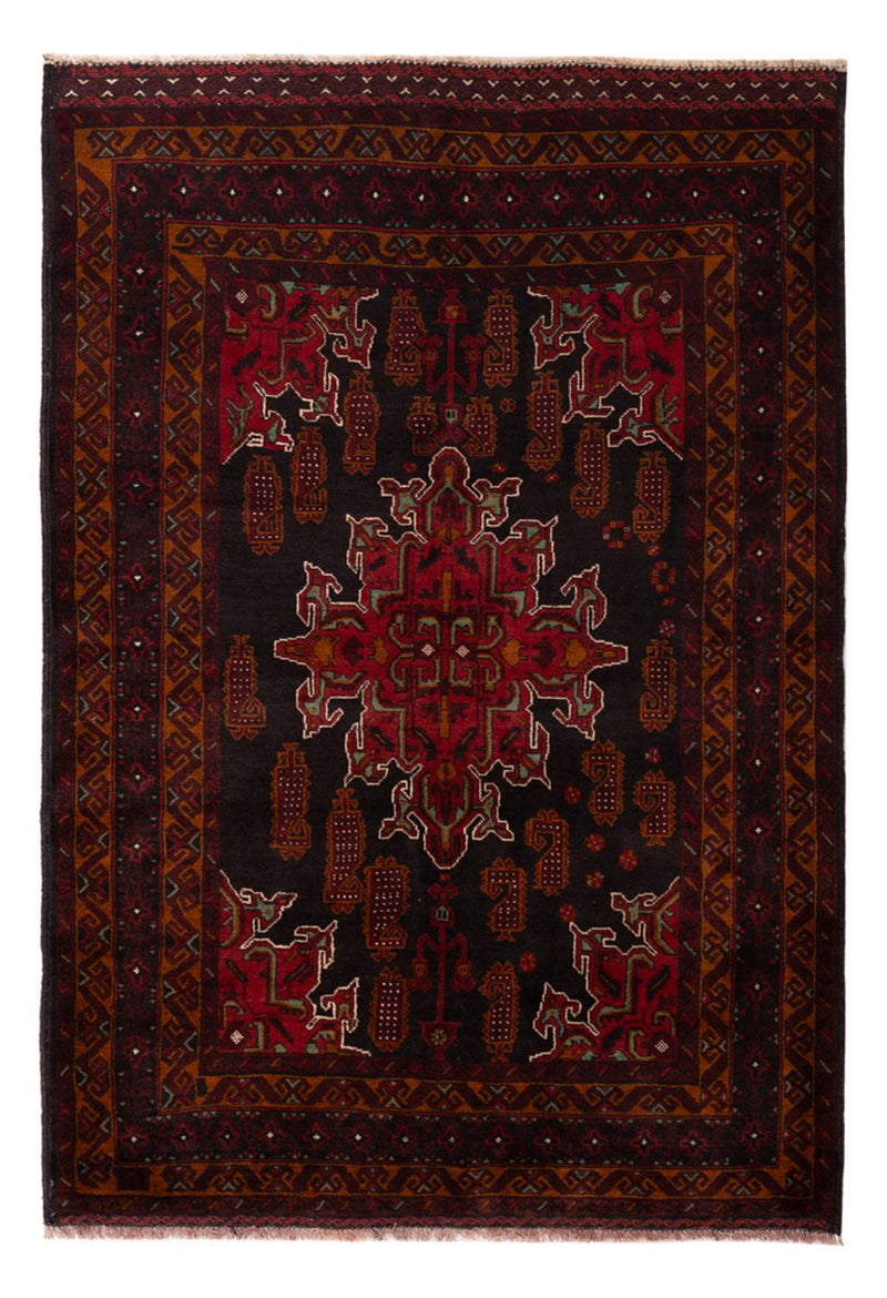 Belutsch Rug - 181 x 126 cm - dark red