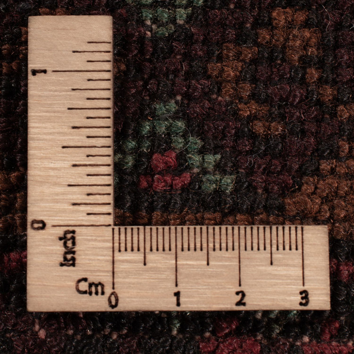 Belutsch Rug - 181 x 126 cm - dark red