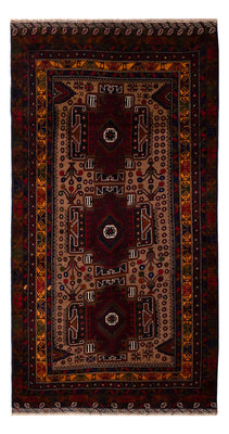 Runner Belutsch Rug - 209 x 107 cm - rust