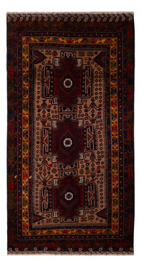 Runner Belutsch Rug - 209 x 107 cm - rust