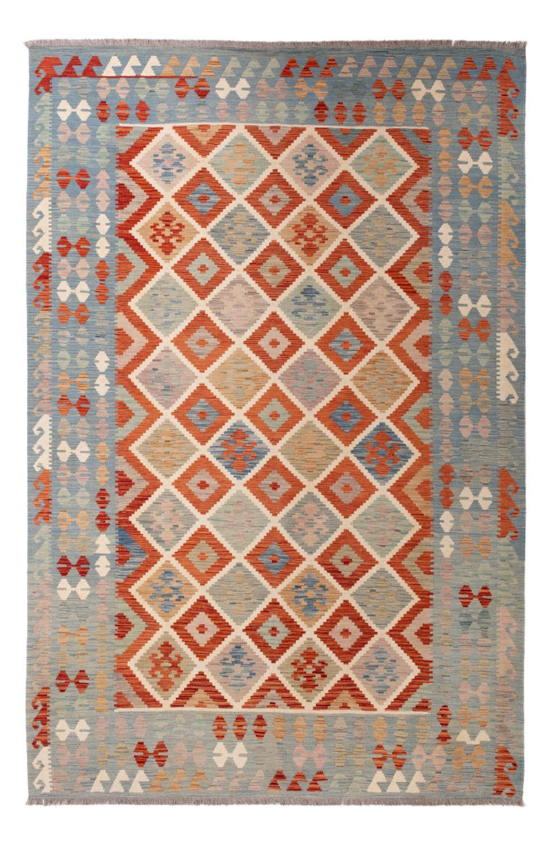 Kelim Rug - Splash - 300 x 200 cm - multicolored