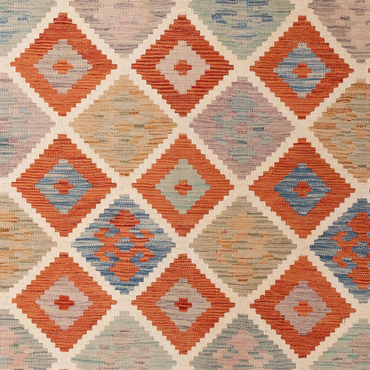 Kelim Rug - Splash - 300 x 200 cm - multicolored