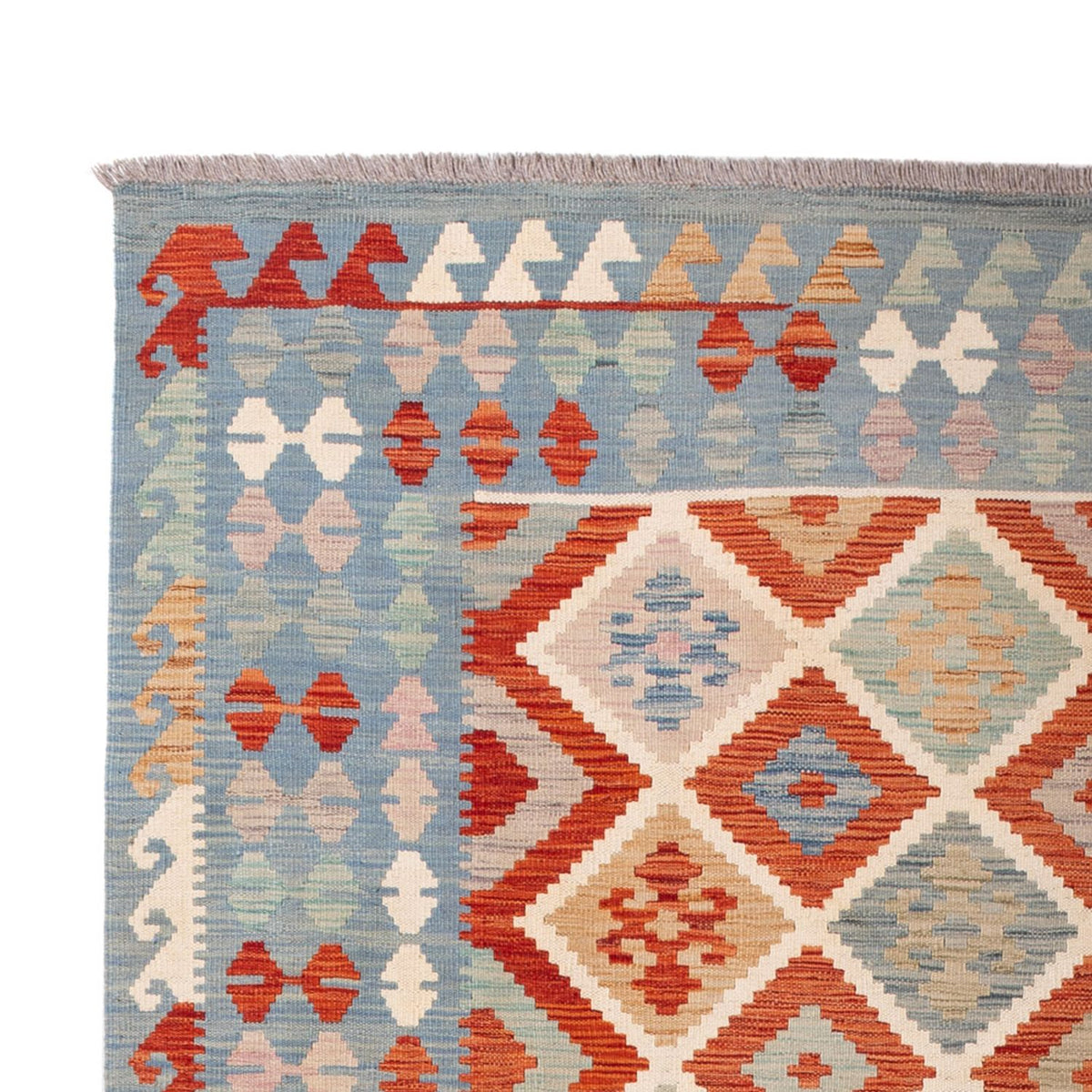 Kelim Rug - Splash - 300 x 200 cm - multicolored