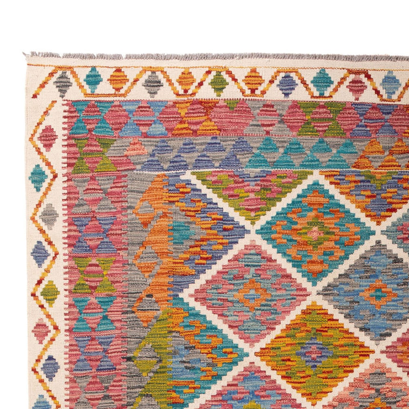 Kelim Rug - Splash - 290 x 200 cm - multicolored