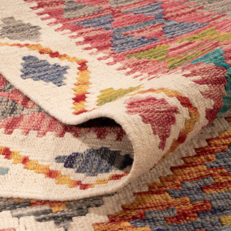 Kelim Rug - Splash - 290 x 200 cm - multicolored