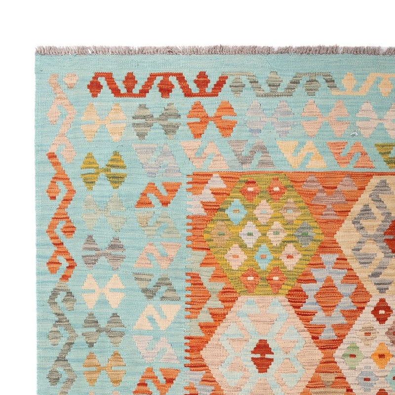 Kelim Rug - Splash - 305 x 195 cm - multicolored