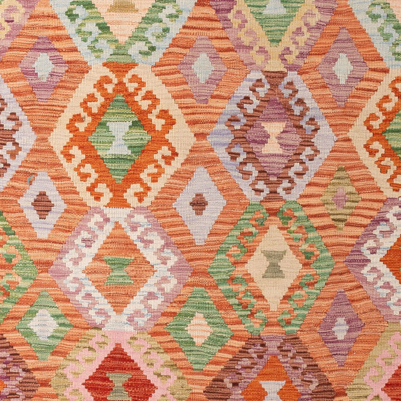 Kelim Rug - Splash - 304 x 205 cm - multicolored