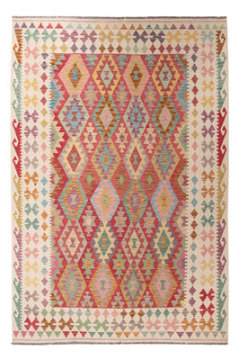 Kelim Rug - Splash - 300 x 201 cm - multicolored