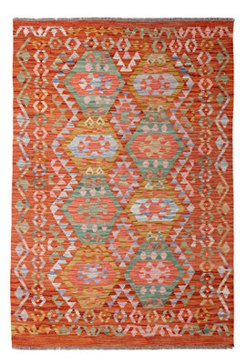 Kelim Rug - Splash - 177 x 118 cm - multicolored
