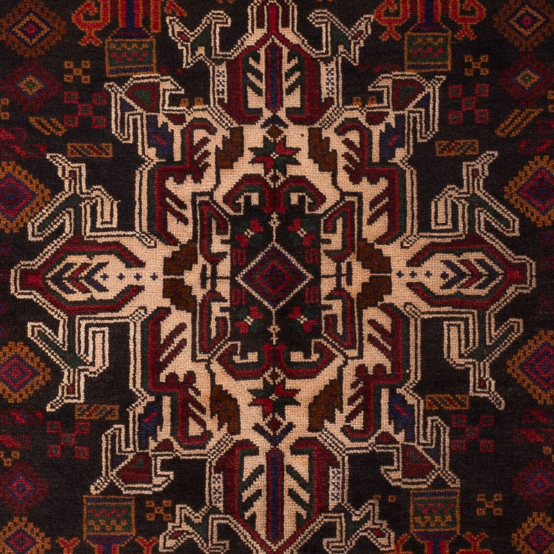 Belutsch Rug - 188 x 112 cm - dark red