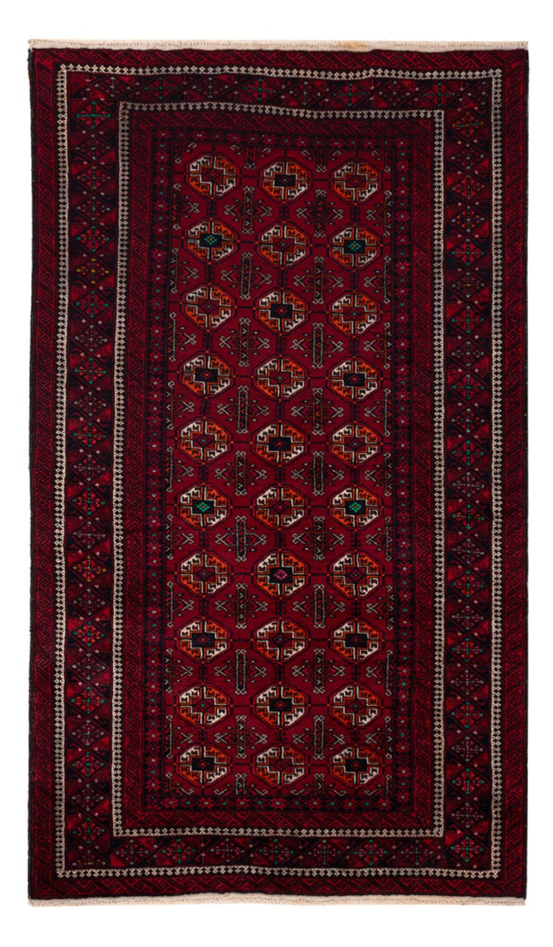 Belutsch Rug - 190 x 111 cm - dark red