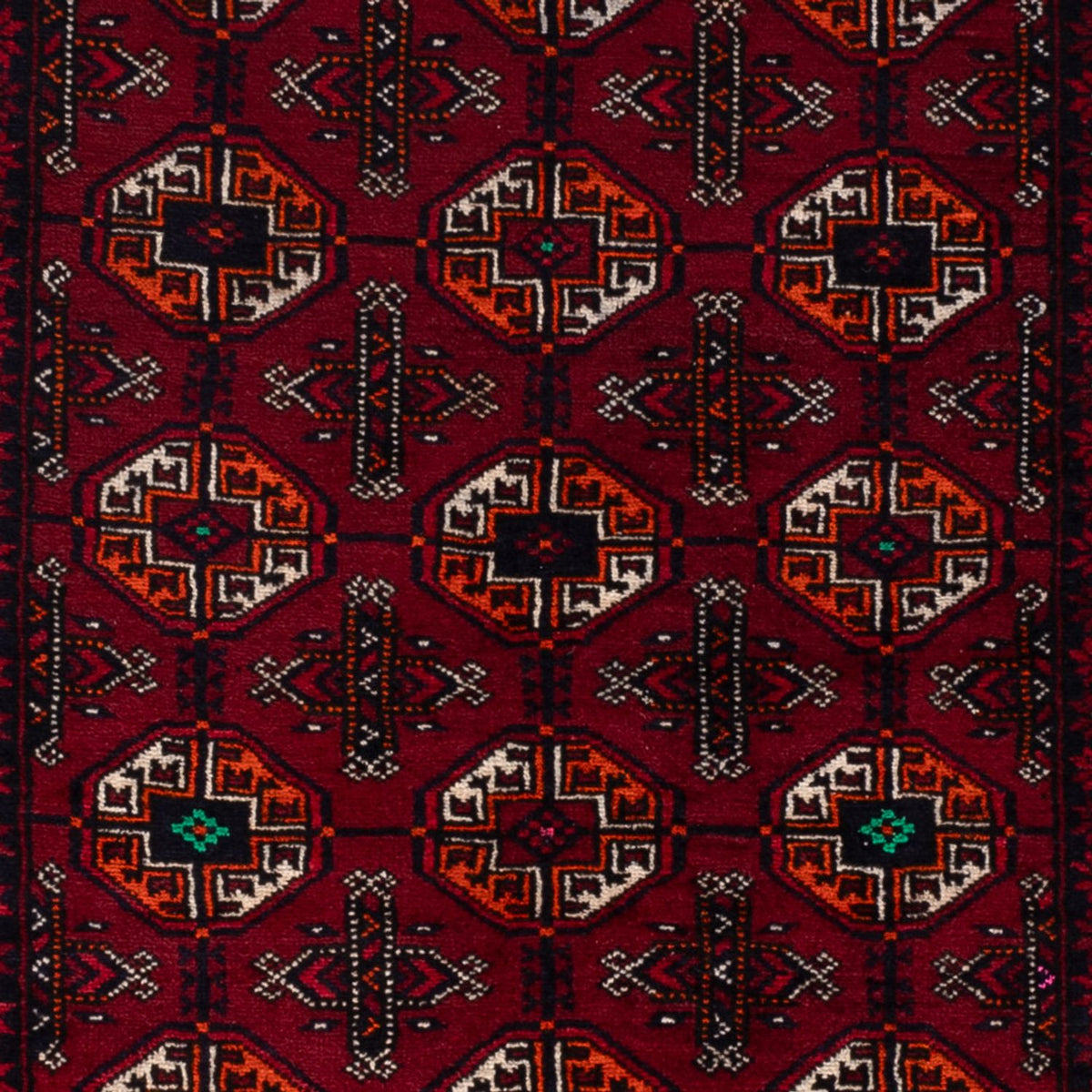 Belutsch Rug - 190 x 111 cm - dark red