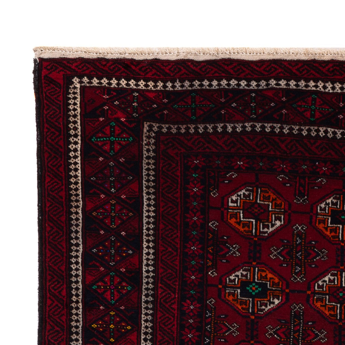 Belutsch Rug - 190 x 111 cm - dark red