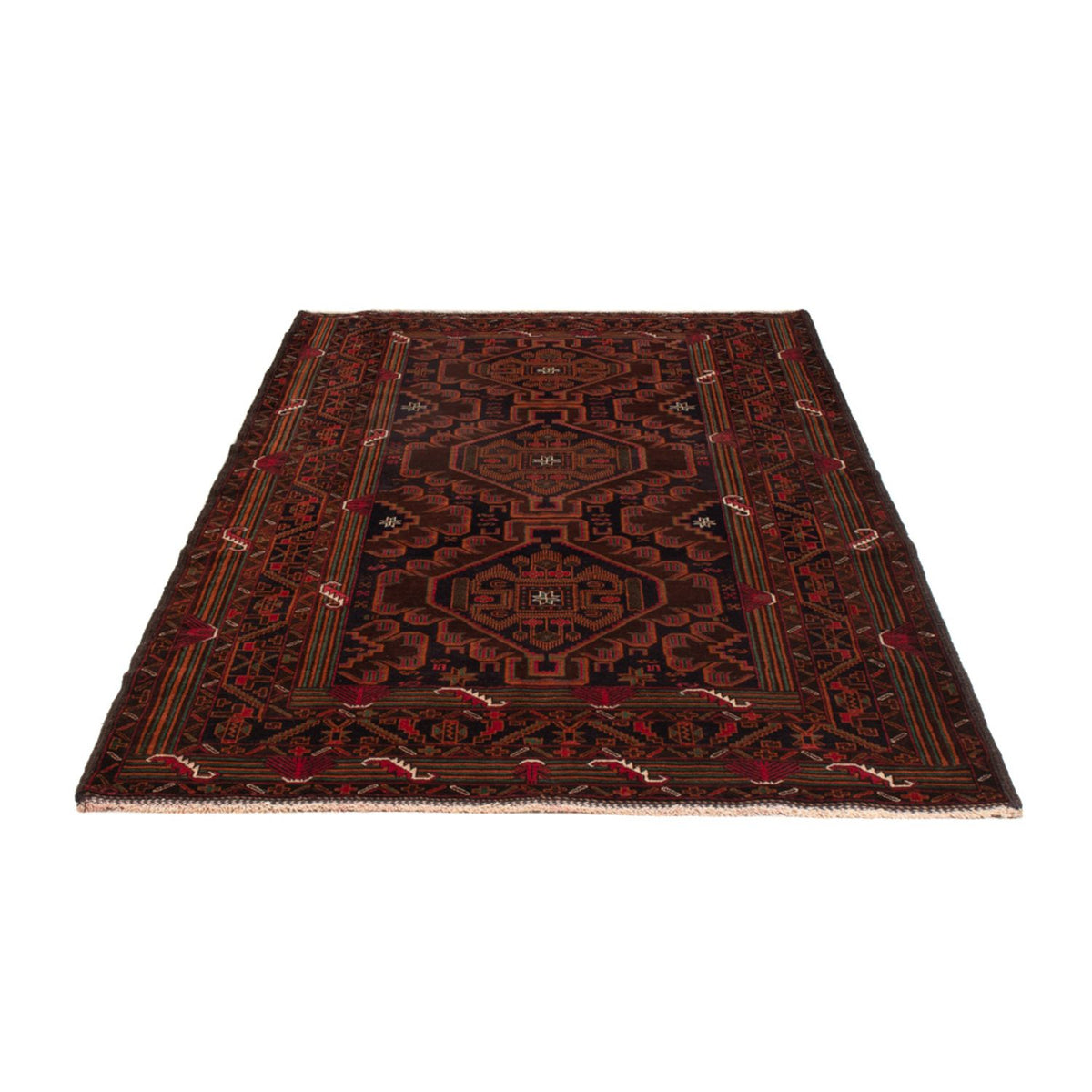 Belutsch Rug - 213 x 128 cm - dark red