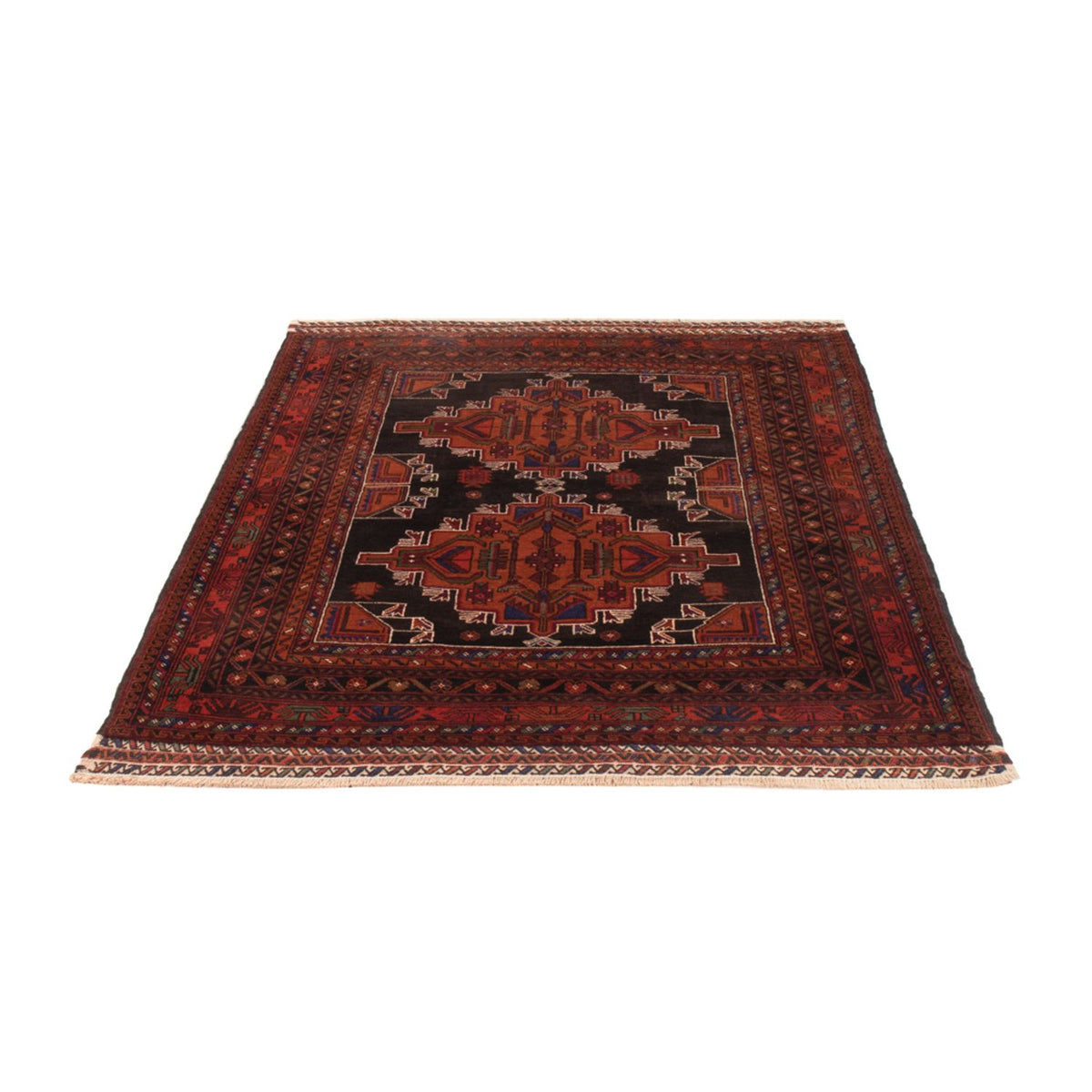 Belutsch Rug - 193 x 130 cm - dark red
