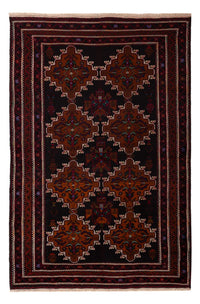 Belutsch Rug - 192 x 127 cm - dark red